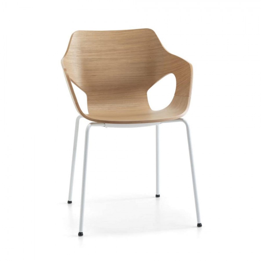 Scaun meeting Linea Fabbrica Spark wood